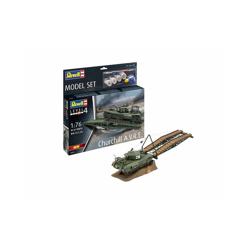 Start Set, Churchill A.V.R.E 1:76, Revell