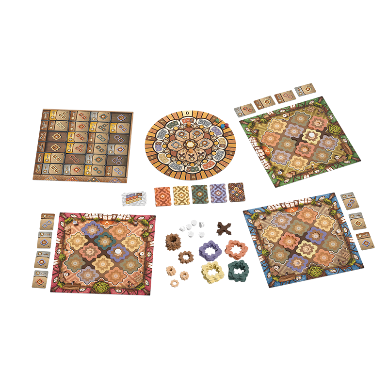 Intarsia   - Bordspel 999games  2spelers