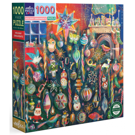 Holiday Ornaments Eeboo 500XL stukjes   puzzel