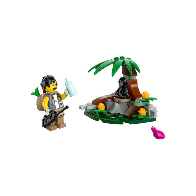 LEGO City 30665 Ontmoeting met babygorilla