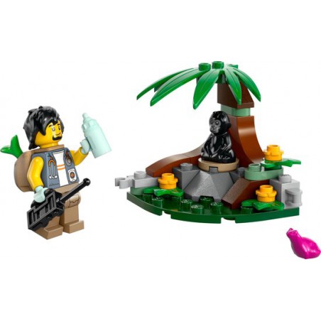 LEGO City 30665 Ontmoeting met babygorilla