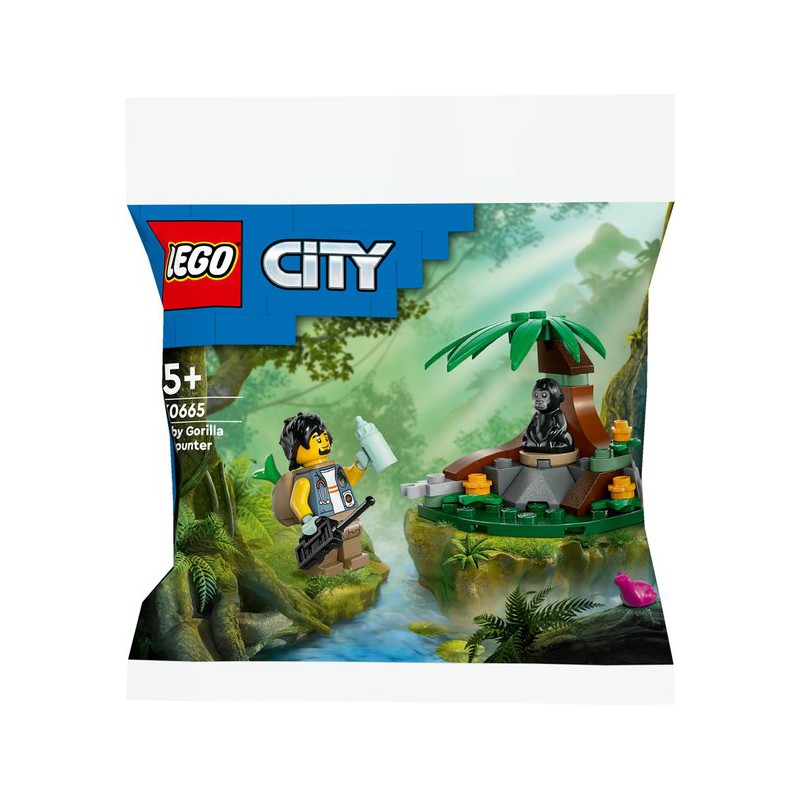 LEGO City 30665 Ontmoeting met babygorilla