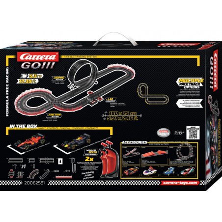 Carrera Go!!! Formula Free Racing F1 racebaan