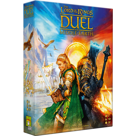 The Lord of the Rings Duel for Middle Earth- Kaartspel, Asmodee