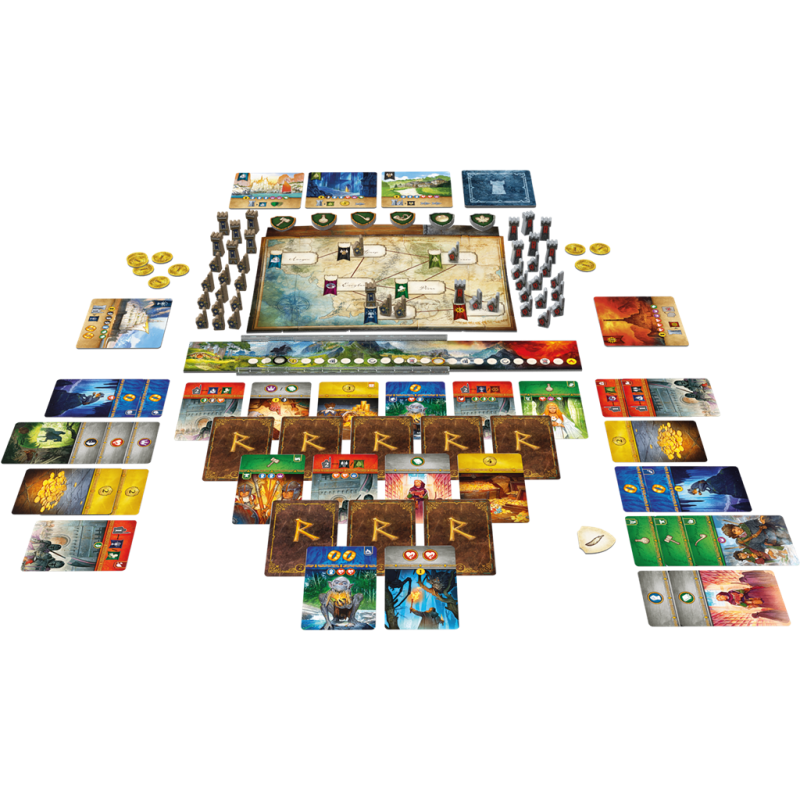 The Lord of the Rings Duel for Middle Earth- Kaartspel, Asmodee