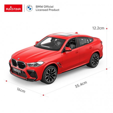 RC BMW X6 M (Rood, Zwart of Wit) 1:14, Rastar