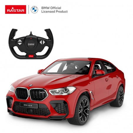 RC BMW X6 M (Rood) 1:14, Rastar