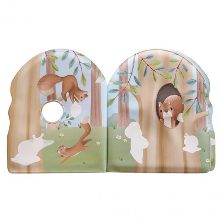 Kleur veranderend badboekje, Forest Friends - Little Dutch