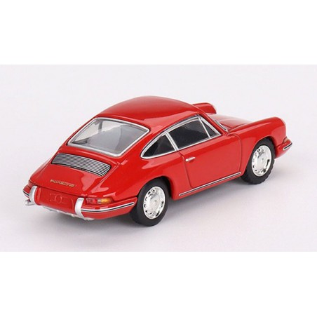 Porsche 911 (910) '64, Rood 1:64, Mini GT