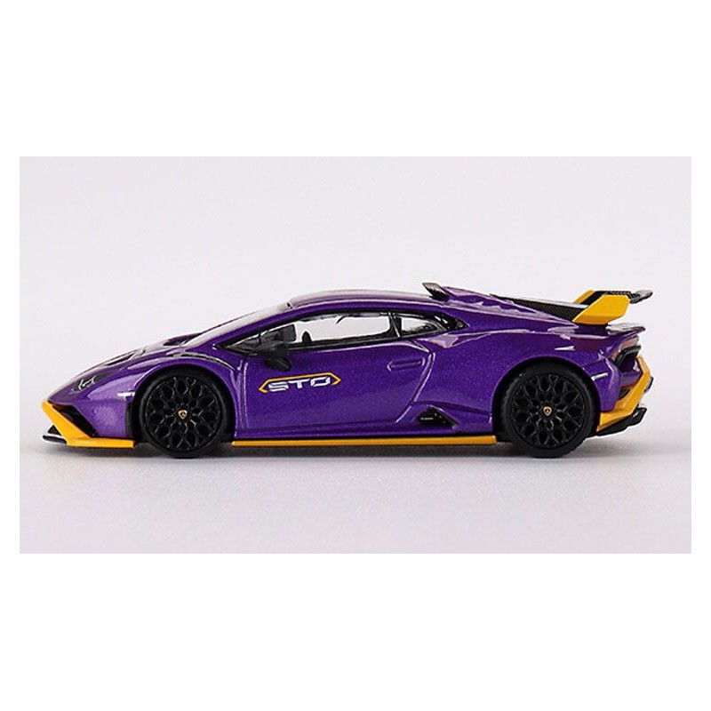 Lamborghini Hurucan STC '23 Paars 1:64, Mini GT