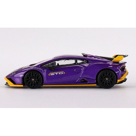 Lamborghini Hurucan STC '23 Paars 1:64, Mini GT