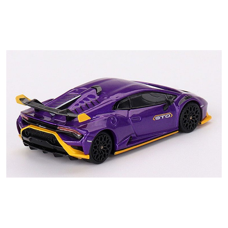 Lamborghini Hurucan STC '23 Paars 1:64, Mini GT