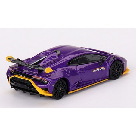 Lamborghini Hurucan STC '23 Paars 1:64, Mini GT