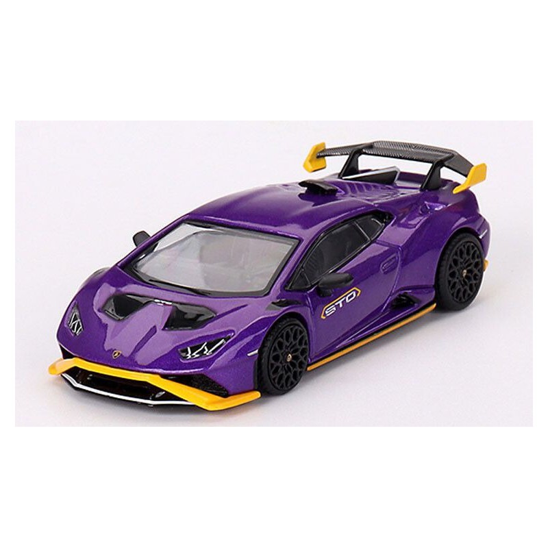 Lamborghini Hurucan STC '23 Paars 1:64, Mini GT