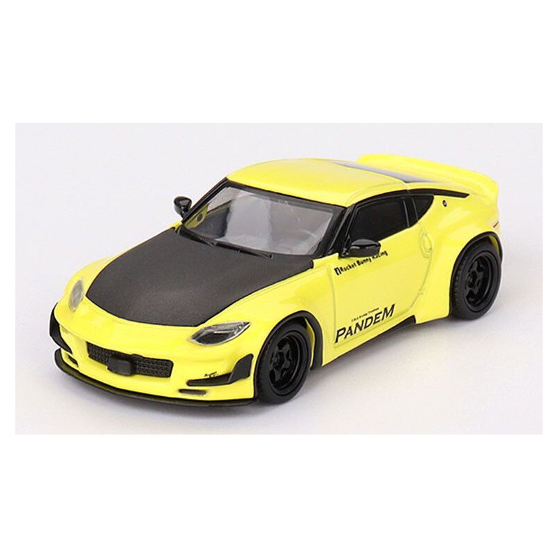 Nissan Z 400 '24 Geel 1:64, Mini GT