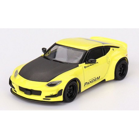 Nissan Z 400 '24 Geel 1:64, Mini GT