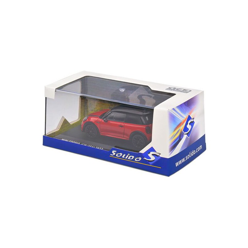 Mini Cooper JCW '23 (Rood) - 1:43 - Solido