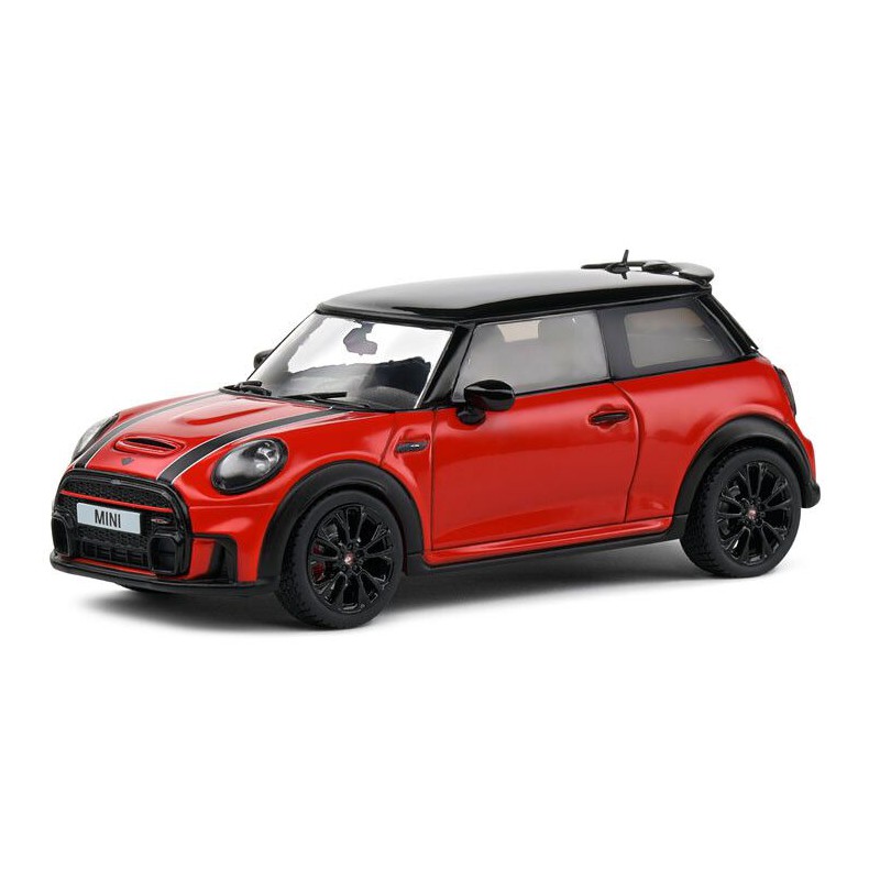 Mini Cooper JCW '23 (Rood) - 1:43 - Solido