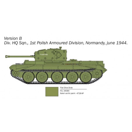 Cromwell MK.IV 1:56, Italeri