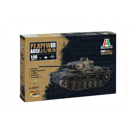 PZ.KPFW III Ausf. 1:56, Italeri