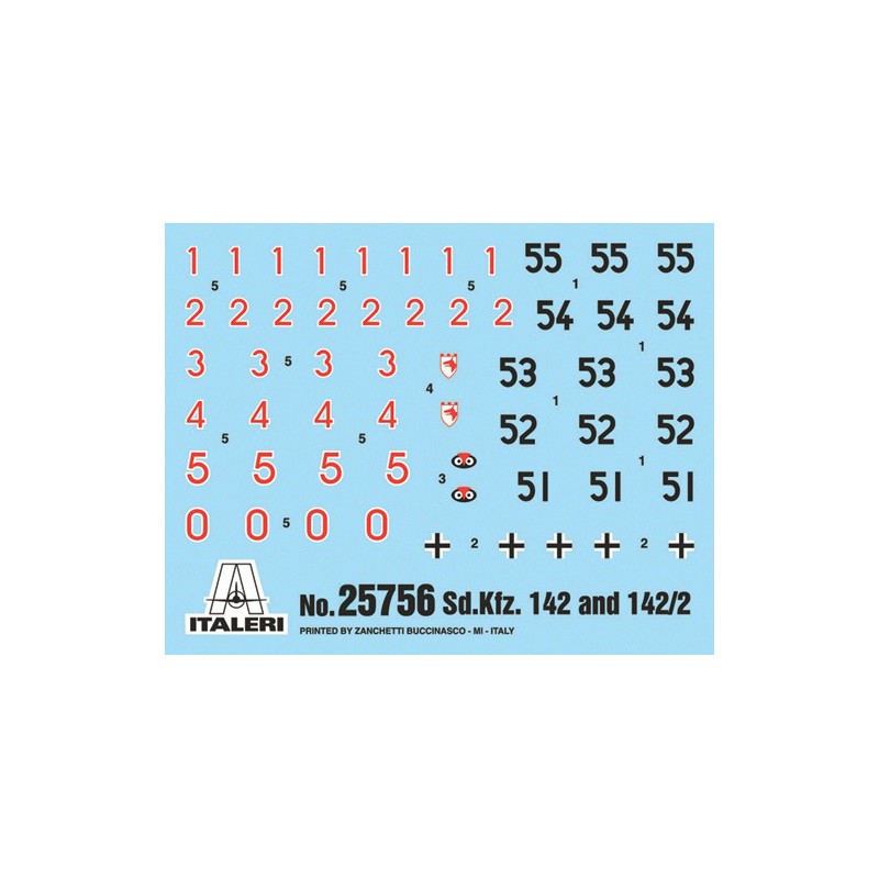 Stug III Sturmhaubitze 105 1:56, Italeri