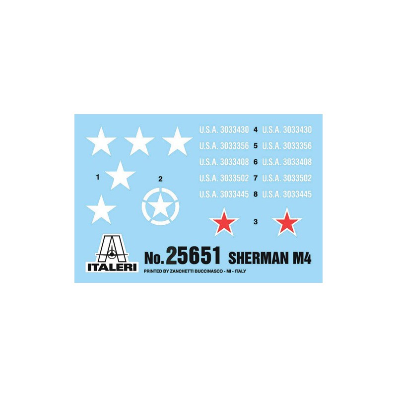 Sherman M475mm 1:56, Italeri