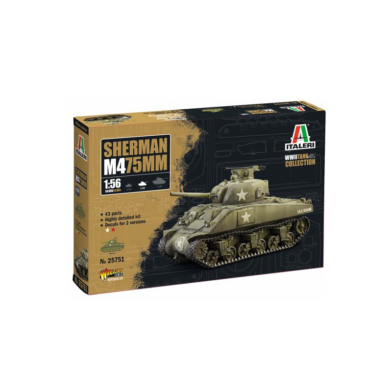 Sherman M475mm 1:56, Italeri