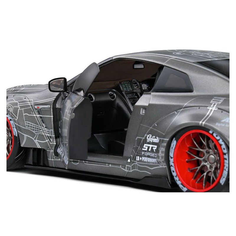 Nissan GT-R (R35) Liberty Walk - 1:18 - Solido