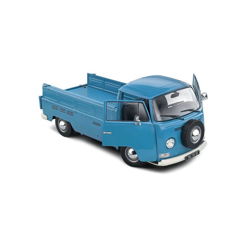 VW T2 Pick Up '68 (Blauw) - 1:18 - Solido