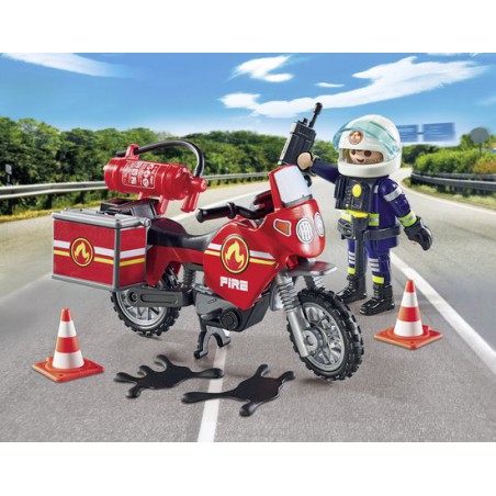 Playmobil Action Heroes- 71466 Brandweer op de plaats van het ongeval