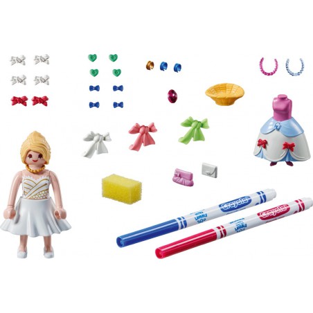 Playmobil Color - 71374 Modieuze jurk