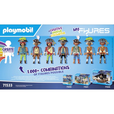 Playmobil Pirates - 71533 My figures: piraten