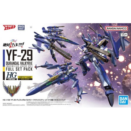 YF-29 Durandal Valkyrie 1:100, Bandai