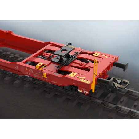 Märklin-H0, Gelede Diepladerwagen DB, 47470