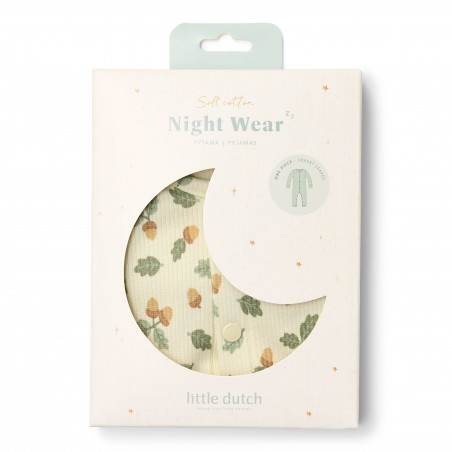 Eendelige pyjama, Forest Leaves - Little Dutch