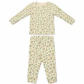 Tweedelige pyjama, Forest Leaves - Little Dutch