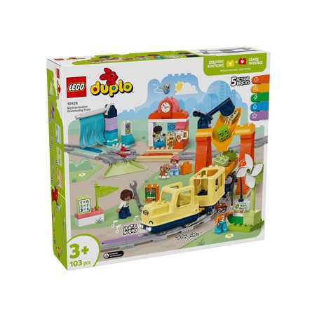 LEGO DUPLO - 10428 Grote interactieve buurttrein