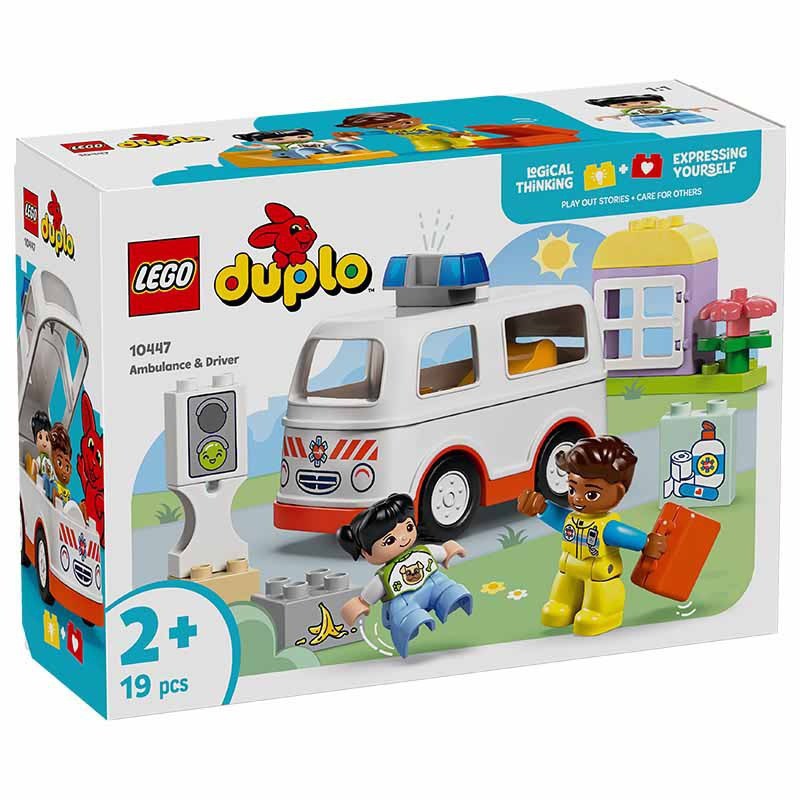 LEGO DUPLO - 10447 Ambulance met chauffeur