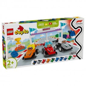 LEGO DUPLO - 10445 F1 team racewagens en coureurs