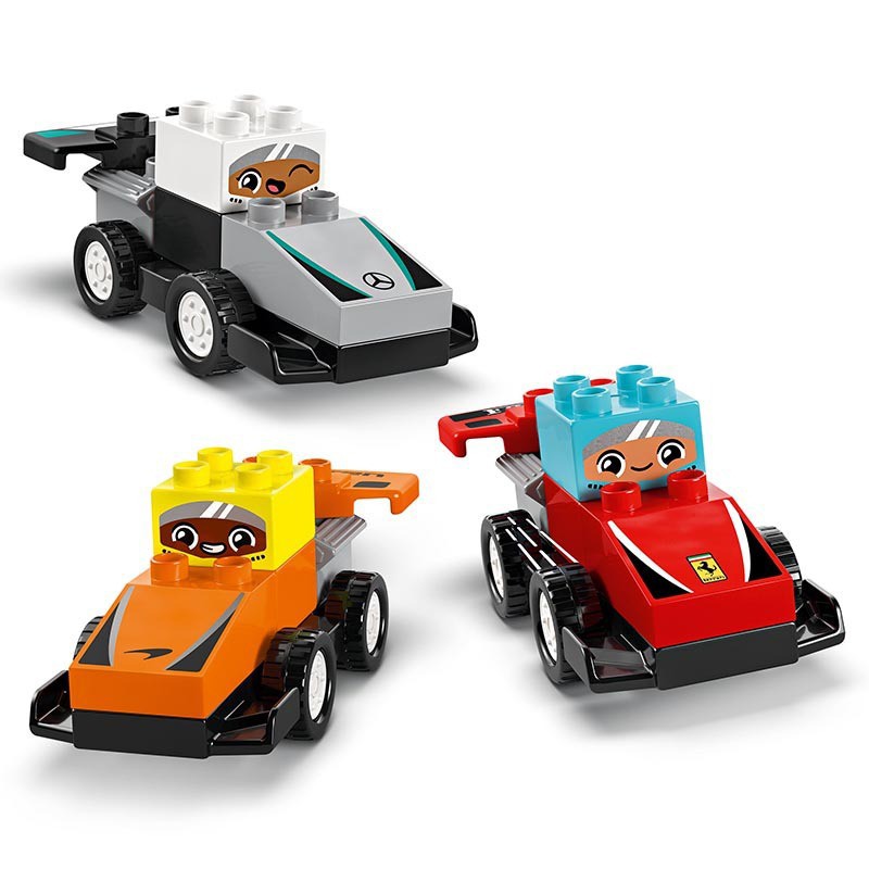 LEGO DUPLO - 10445 F1 team racewagens en coureurs