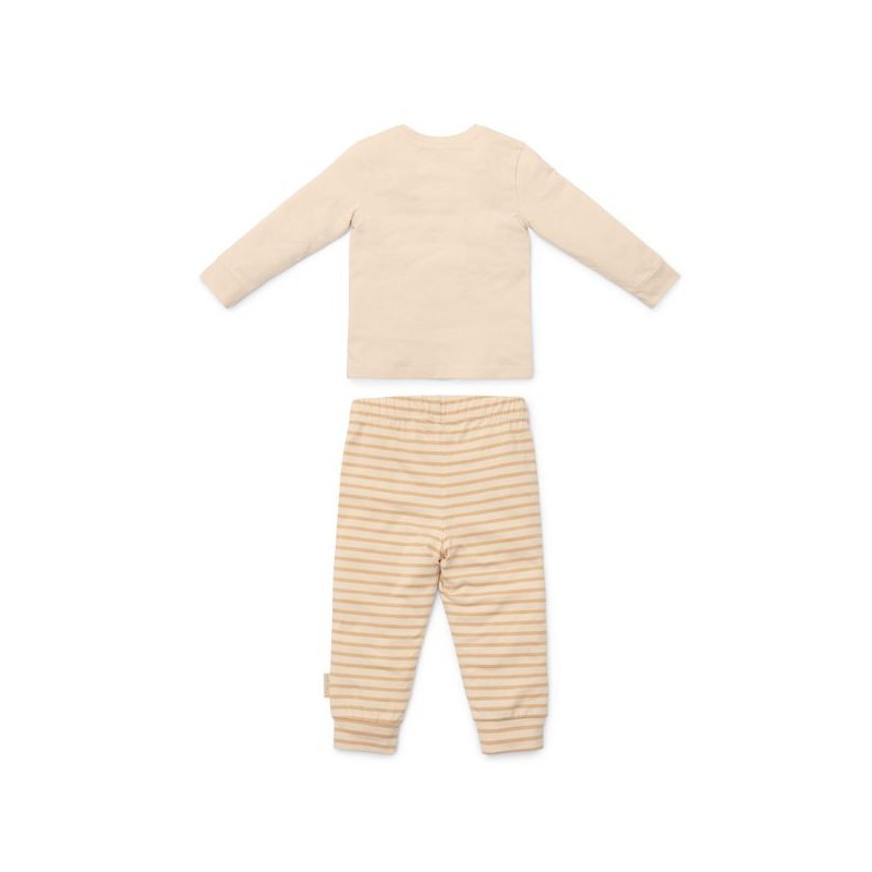 Tweedelige pyjama, Natural Stripes - Little Dutch