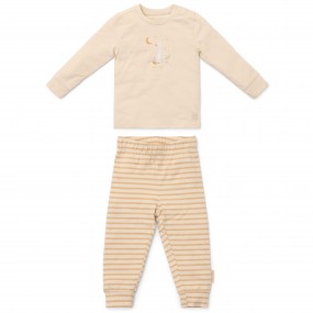 Tweedelige pyjama, Natural Stripes - Little Dutch