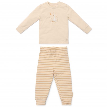 Tweedelige pyjama, Natural Stripes - Little Dutch