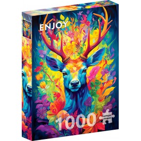 Crowned Stag, Enjoy Puzzle 1000stukjes