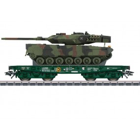 Märklin-H0, Platte draagwagen Rlmmps, 48870