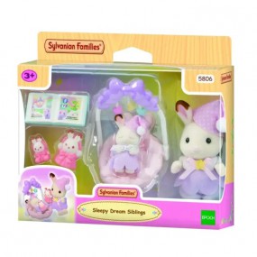 Sylvanian Families - Slaperige droomset broer-zus 5806