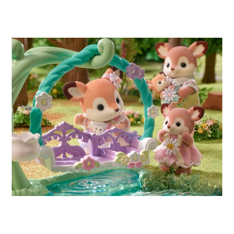 Sylvanian Families - Baby hertjes bloemen schommel 5801