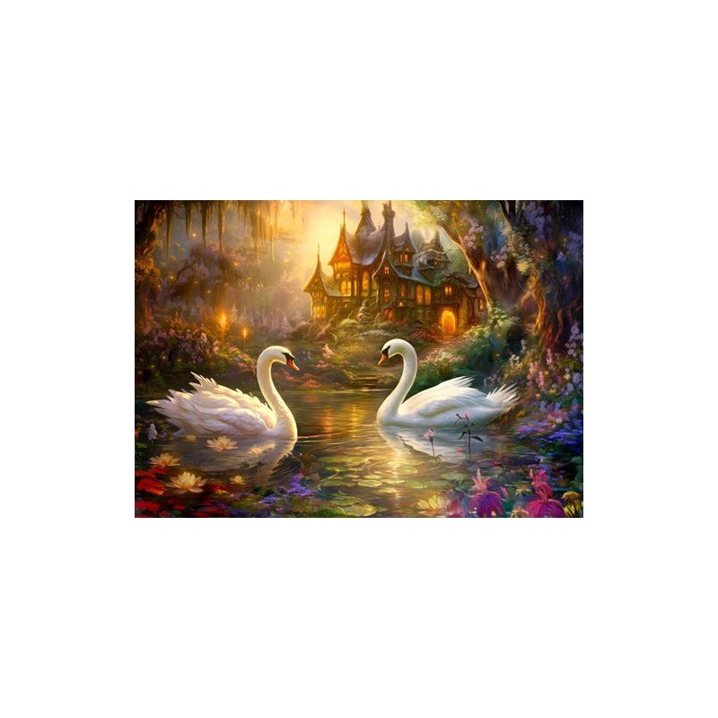 Swan Song, Enjoy Puzzle 1000stukjes  Afm. 48x68cm