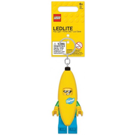 LEGO - LED Sleutelhanger, Bananenman