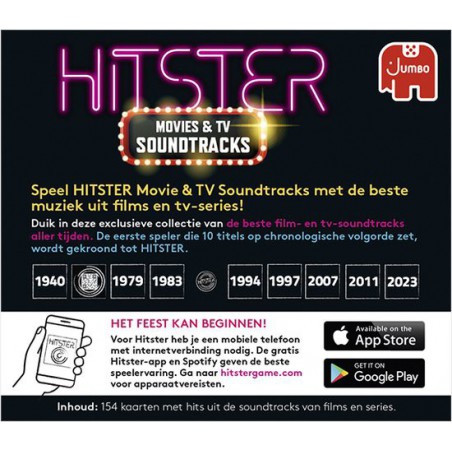 Hitster partygame  Movies & TV soundtracks